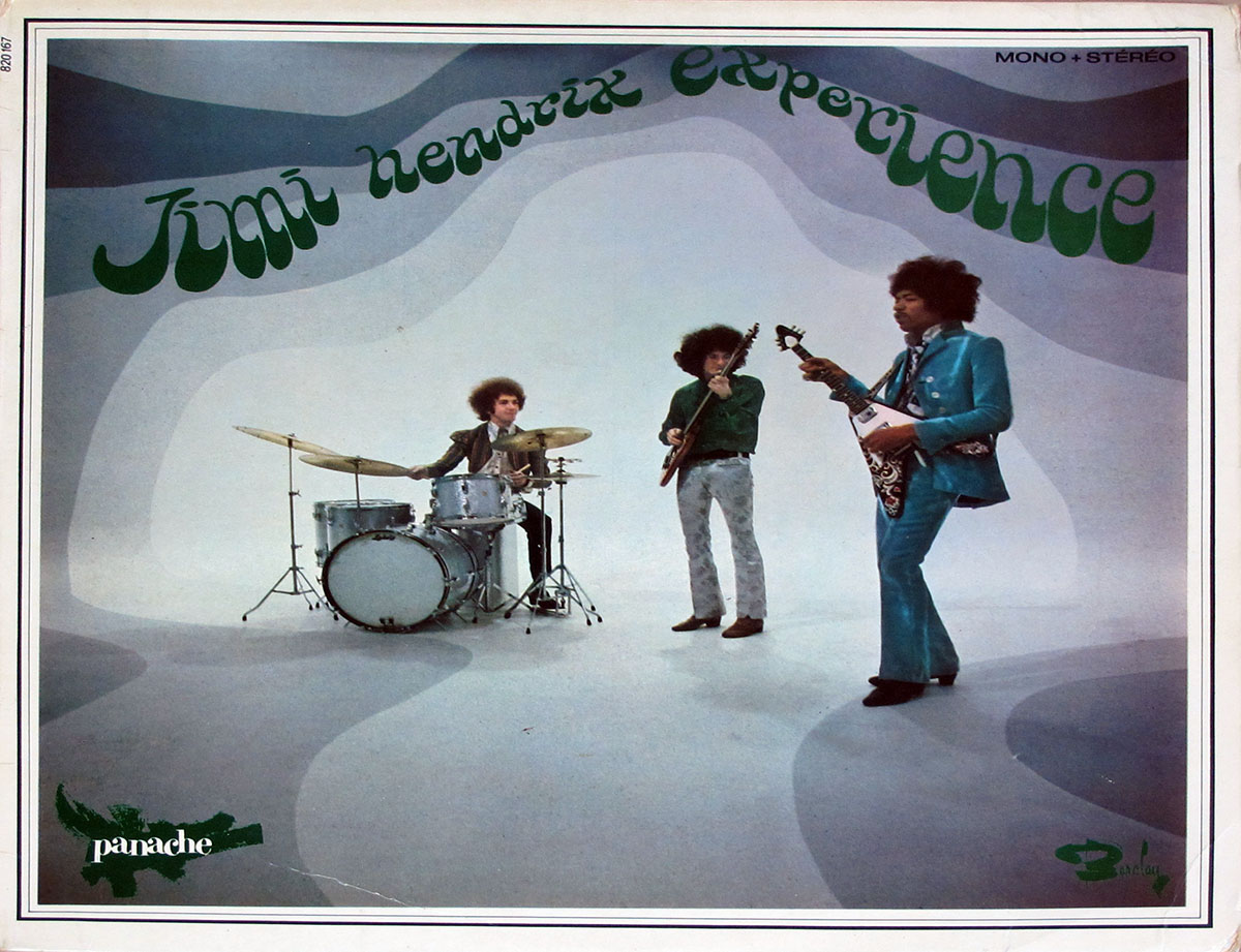 large album front cover photo of: JIMI HENDRIX Axis Bold As Love France Barclay Panache 12" LP Vinyl Album 